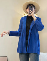 Luxury Travel Plissé Jacket